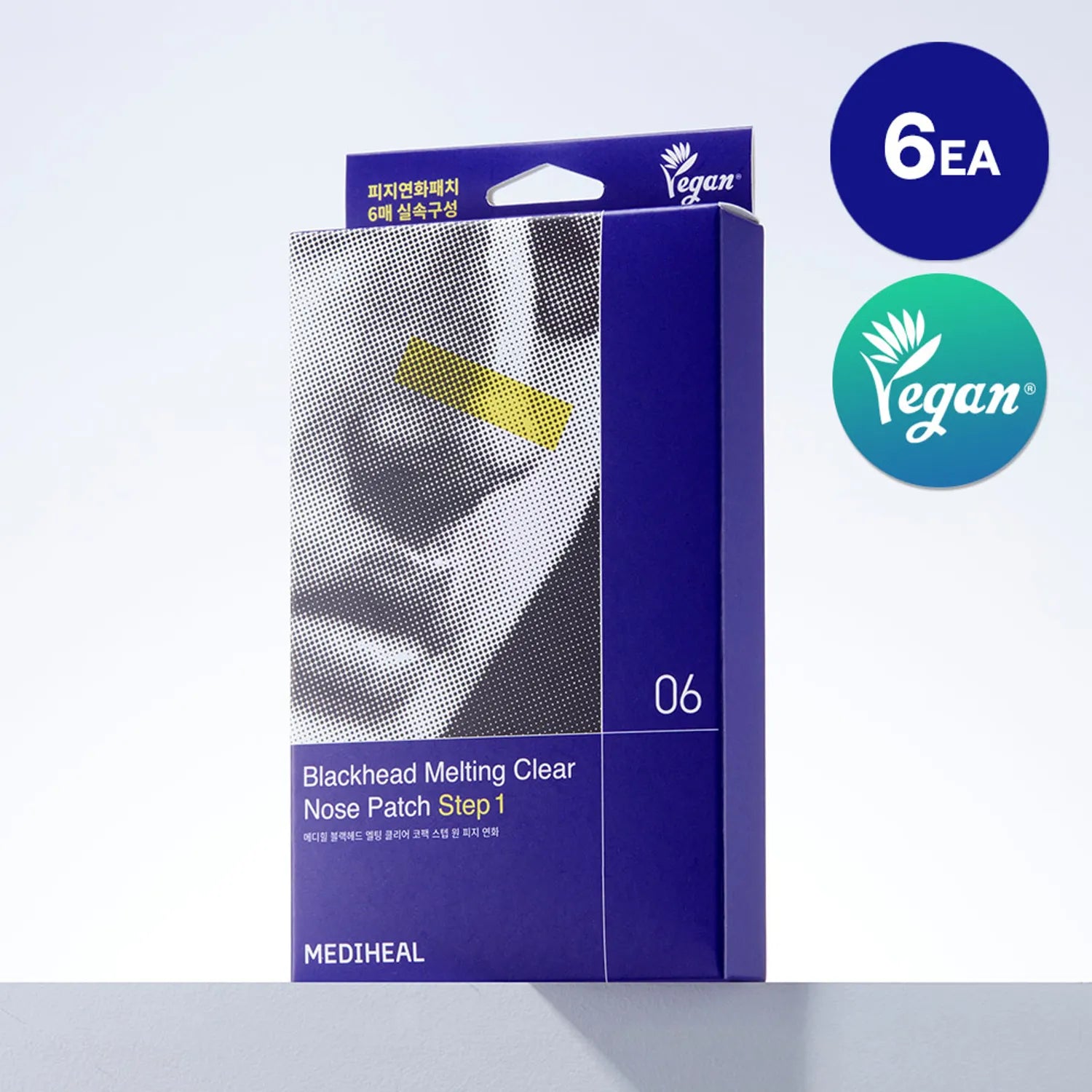 

MEDIHEAL Blackhead Melting Clear Nose Patch Step 1 6P 3ml