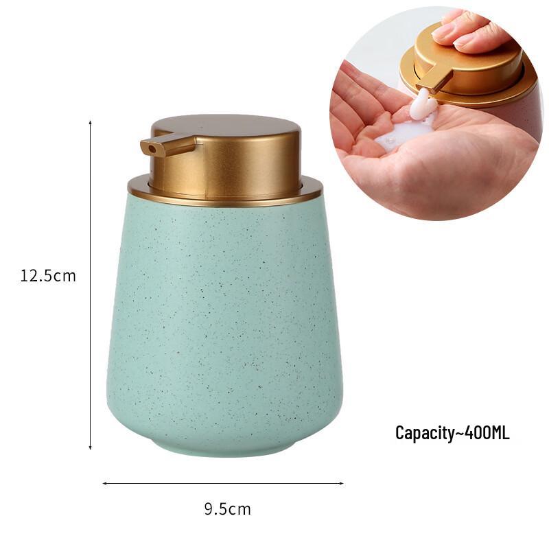 OIMG Ceramic Foaming Soap Dispenser Bottle