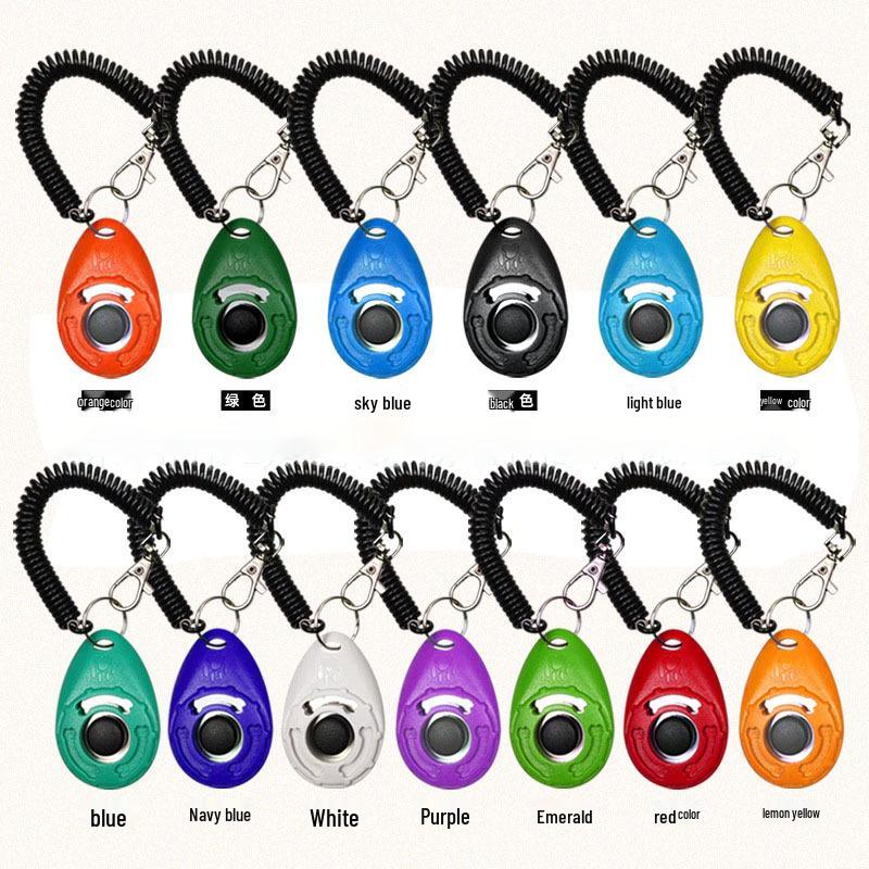 Teardrop Silent Dog Training Clicker for Outdoor Use