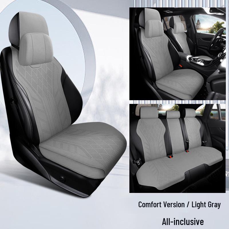 Universal Leopard 8 Breathable Seat Covers for 2025 Fangchengbao 5-Seater – All-Season Titanium 3 Cushions