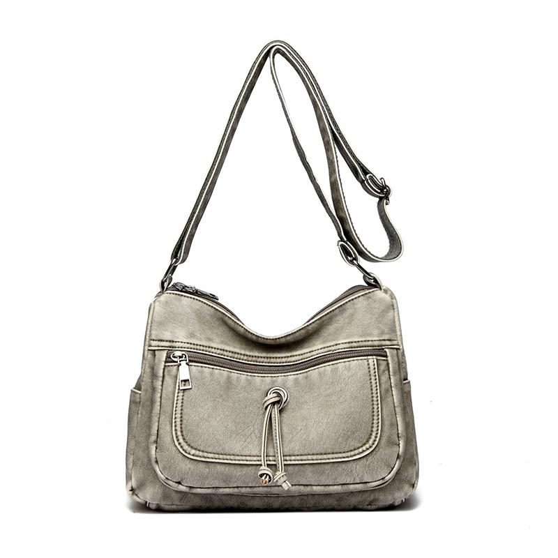 

Vintage Crossbody Bag Women s Soft Leather Large Capacity Shoulder Bag Mother Bag