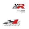 Car Accessories Metal Grille Emblem Rear Trunk Body Badge Sticker For Seat IBIZA Leon R Cupra Exeo Mii Tarraco Toledo Altea SH1