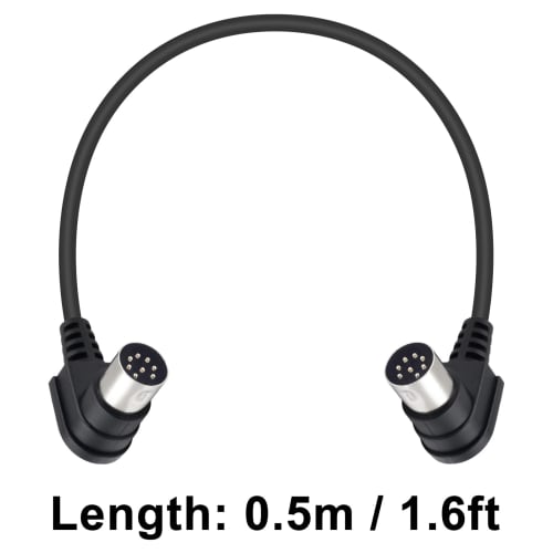 Poyiccot DIN 8-Pin Cable, DIN 8-Pin Male To Male Speaker Audio Cable, DIN 8-Pin Connector, S-Terminal, DIN Connector Compatible with B&O System Instru