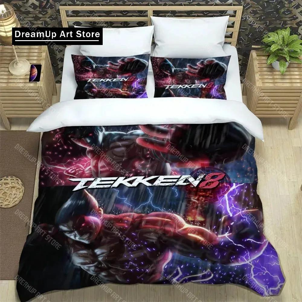 New Game Tekken 8 3D Pint Bedding Sets Exquisite Bed Supplies Set Duvet Cover Bed Comforter Set Bedding Set Luxury Birthday Gift