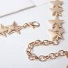 Retro Fünfzackiger Stern Taillenkette: Vielseitiges Rock-Accessoire für Damenmode