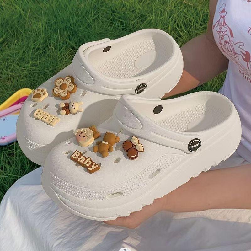 Lightweight Slip On Clogs with Ventilation Holes Adjustable Heel Strap Durable EVA Material Comfortable Footbed for Indoor Outdoor Use