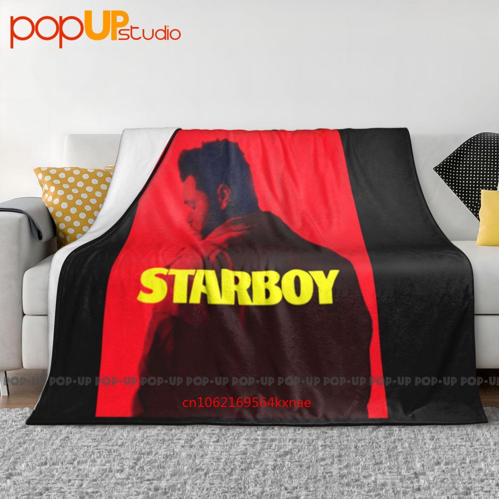 

Starboy Weeknd Xo Daft Musicpunk Poster Ultra-Soft Blanket Quilt Winter Sofa Cover Bed Covers 30x40in