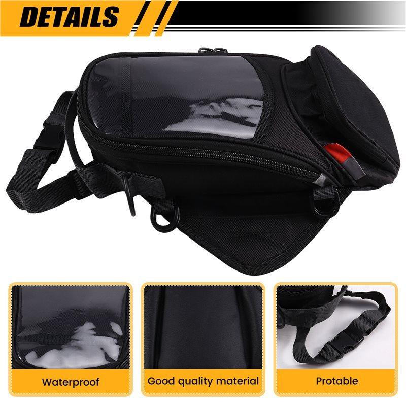 Precise Waterproof Motorcycle Bag Non-Slip Fuel Tank Storage Bag Touchscreen Navigation Motocross For Motorbikes