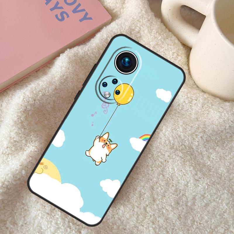 Cartoon Corgi Case For Honor 200 Lite Magic 7 5 6 Pro Honor X9c X9b X9a X8b X8a X8 X9 50 70 90 Lite Coque