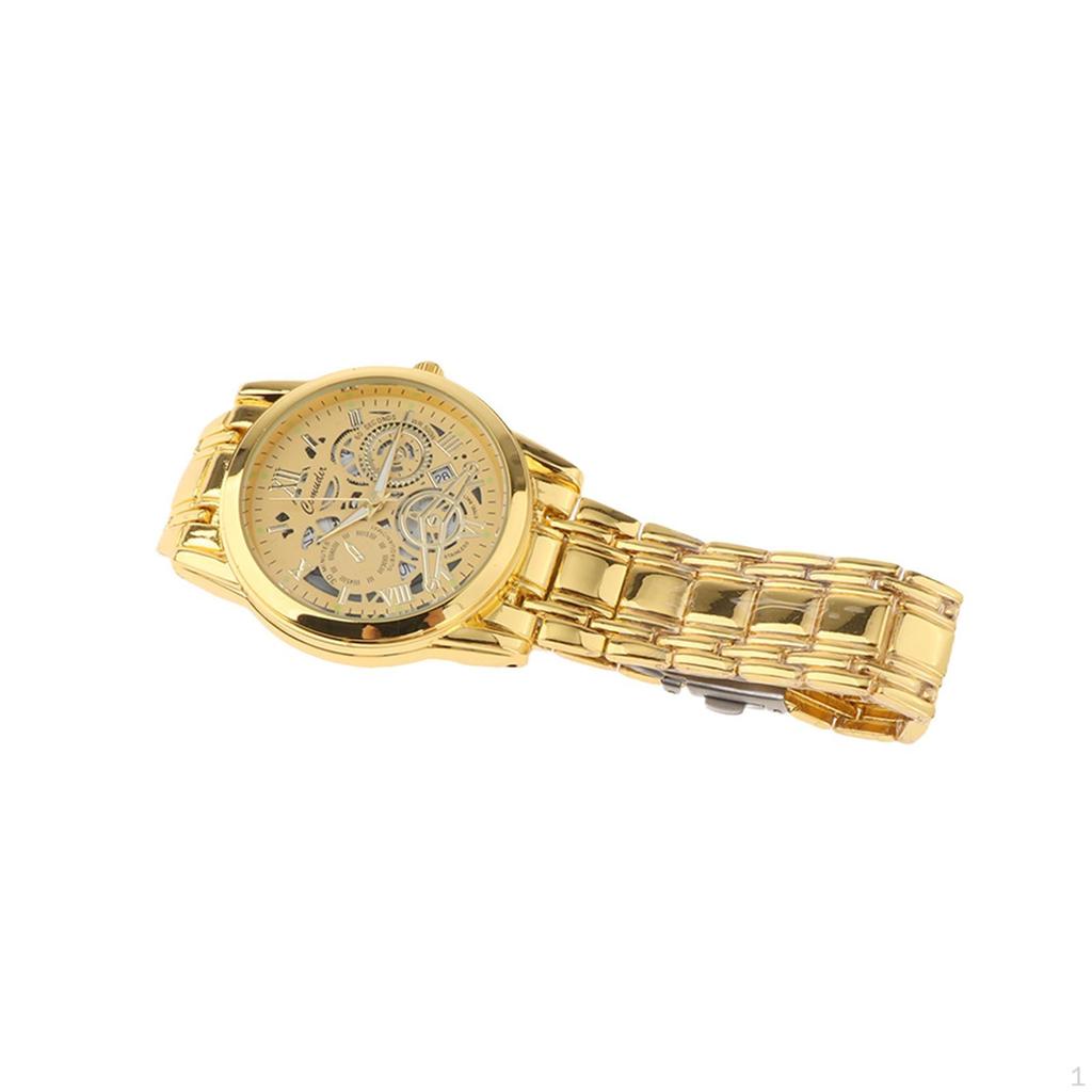 Analog Wristwatch for Men with 40mm Dial and Alloy Case Celebrations