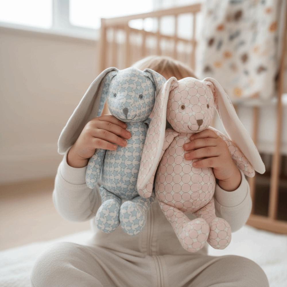 30cm Size Cartoon Rabbit Plush Toys Soft Plush Appease Sleeping Toys  Kids Gifts