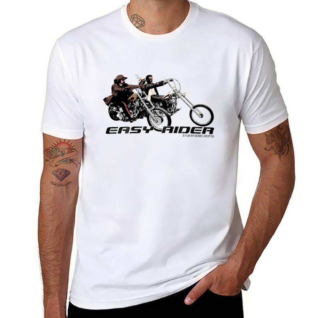 Easy Rider Film T-Shirt T-Shirt Große Größe Rundhals T-Shirt