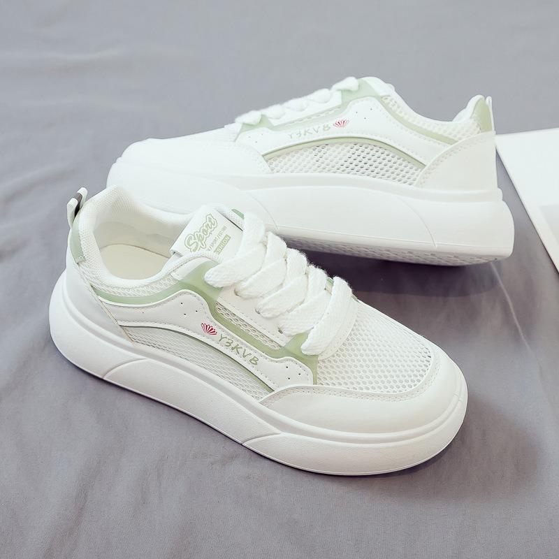 Summer mesh breathable and versatile new little white shoes women's shoes board shoes sports shoes summer trendy shoes