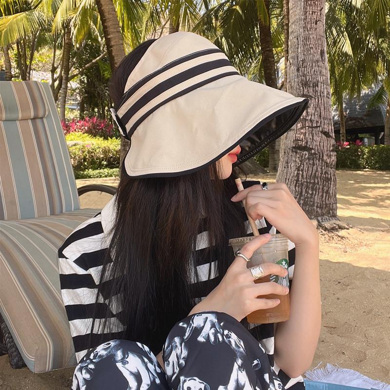 Summer Stylish Sun Protection Hat Women Korean Fashion Versatile Younger Look