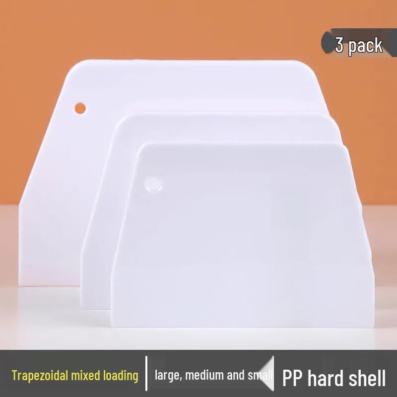 Plastic Dough Scraper & Cutter Set