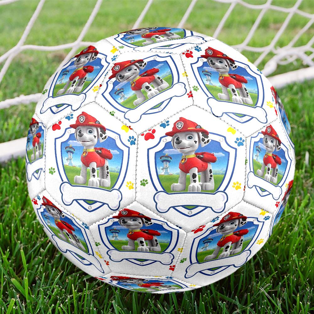 PAW Patrol Theme Size 5 Soccer Ball, Suitable for Both Indoor and Outdoor Matches, a Gift Suitable for Everyone.