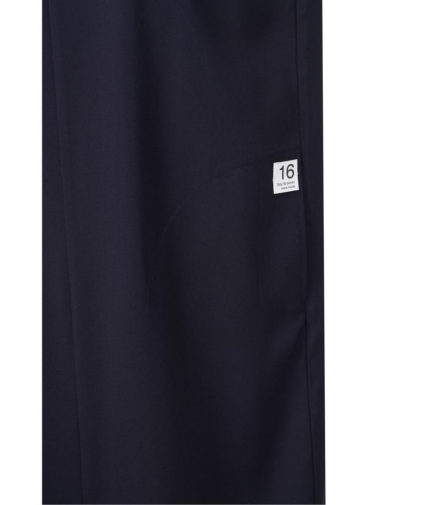 Recorde Belt Patch Wide Shoulder Dress_Rqdas25564Nyx