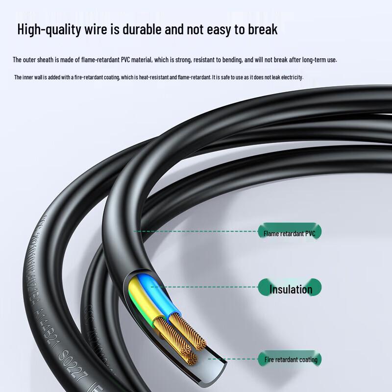 Shengwei 3C Certified IEC C13 Power Cord