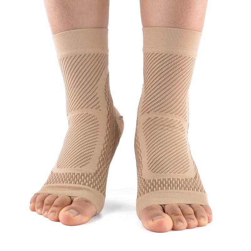 

1pair Neuropathy socks,Ankle brace Socks and Tendonitis compression socks For Pain Relief,Ankle compression sleeve for swelling L/XL