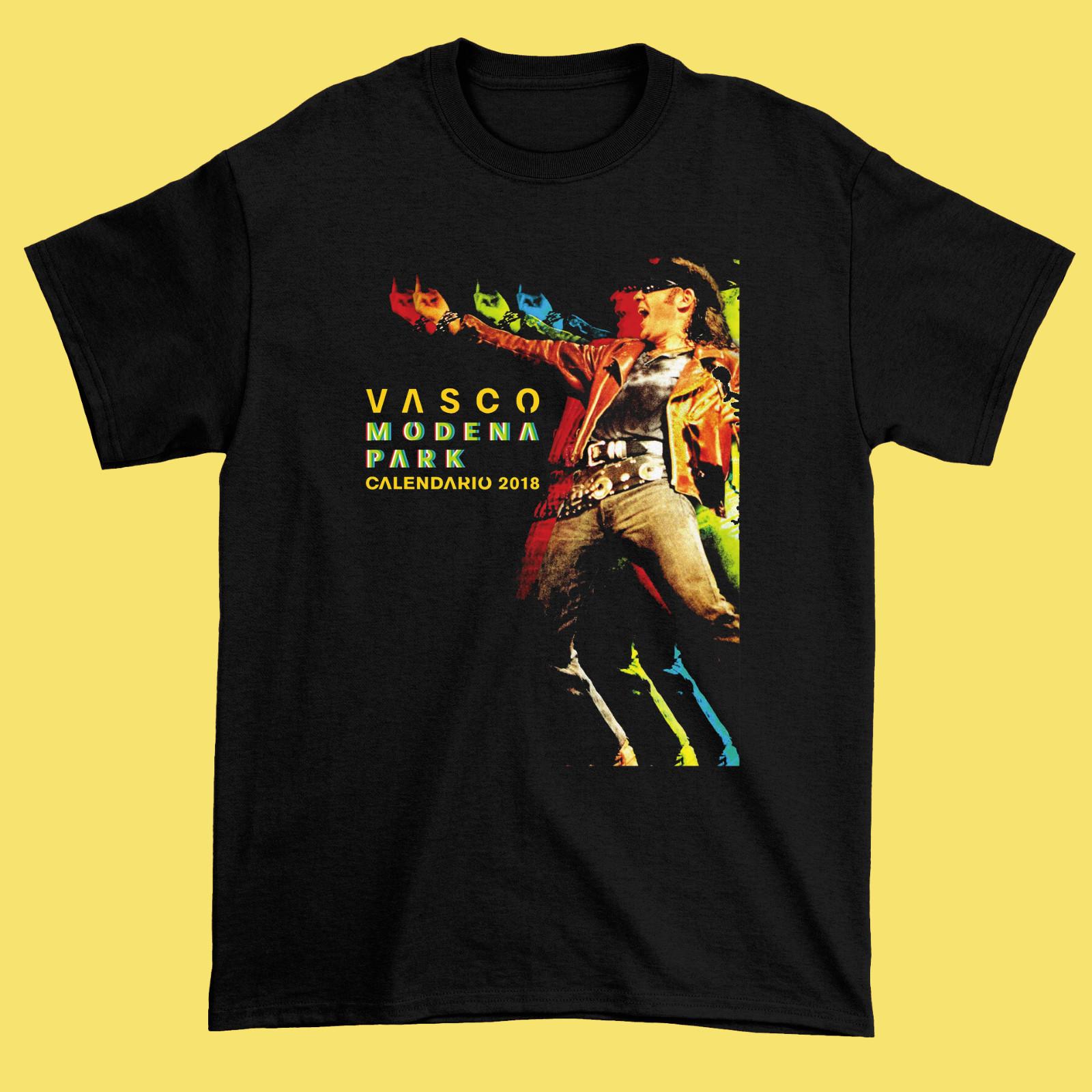 Vasco Rossi Modena Park Calendar 2018 Black Shirt HL838 XXXL