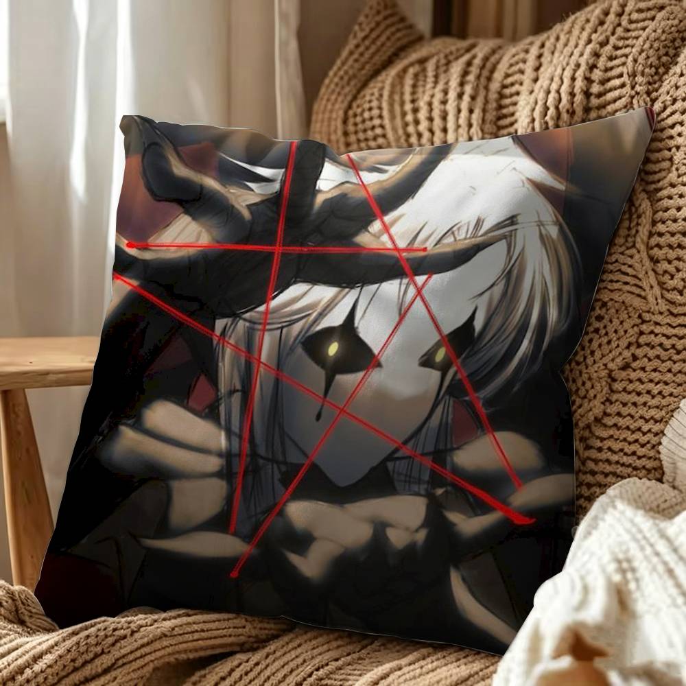Pierrot F-Freak Circus Double-Sided Printed Cushion Cover Bedroom Bedside Sofa Pillow Case
