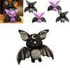 Dark Bat Doll Plush Toy Soft And Comfortable Halloween Decoration Gift
