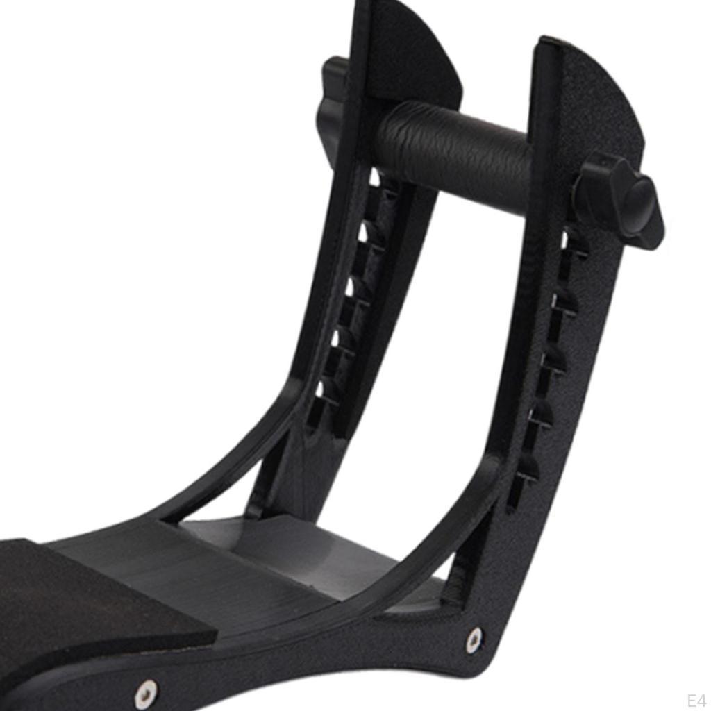 Electric Guitar Holder with Leg Support Bracket for Acoustic Instruments