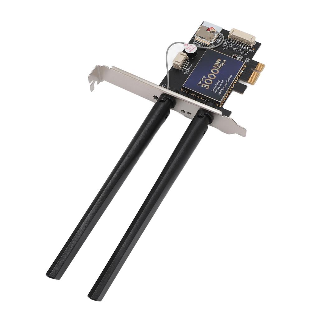 AX3000 WiFi 6 PCIe Card 2.4Ghz 5.8Ghz Bluetooth 5.2 Support OFDMA MU MIMO Smart APP Remote Control PCIE Wireless