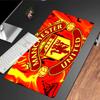 Flaming Manchester Crest Mouse Pad, Gaming Mouse Pad, Keyboard Pad, Desk Decor for Computer Notebook Fan Gift Birthday Gift