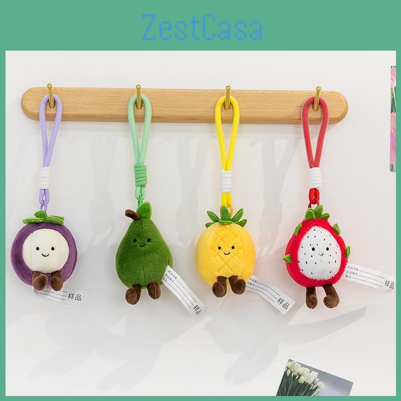 Avocado Creative Fruit Plush Toy With Pp Cotton Filling For Kids Bedroom Decor