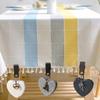 Marble Designs Tablecloth Holders Set of 4 Stable Clip for Picnic Garden Event Sturdy Decorative Weights Daily Use