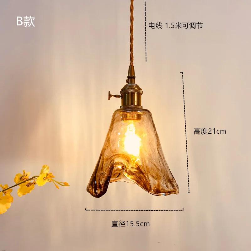 Modern Brass Glass Pendant Lights Kitchen Hanging Lamps For Ceiling Dining Room Living Room Bedroom Modern Suspension Chandelier