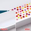 Floral Pattern Bathtub Appliques, Waterproof Non-Slip Bathtub Sticker, Bathtub Wall Decals, Bathroom Toilet Decorative Adhesive