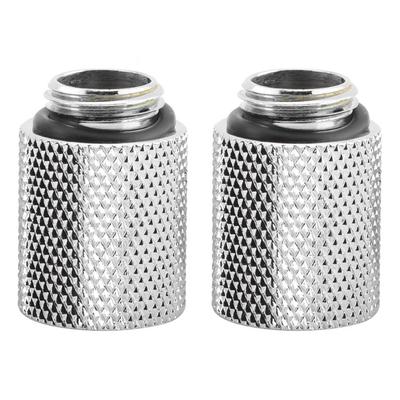 2pcs Water Cooling G14 Male To Female Extender Fitting Adapter Screw Seat (20mm)