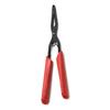 Optical Fiber Pliers Flange Long Nose Rubber Anti Slip Handle Steel Head Portable Fiber Optic