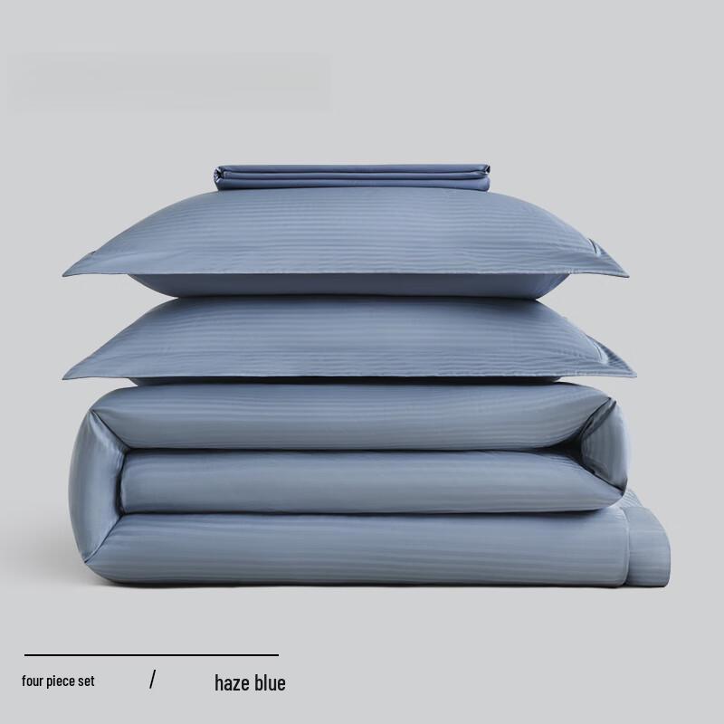 

Mling 100% Pure Cotton Light Luxury Hotel Bedding Set