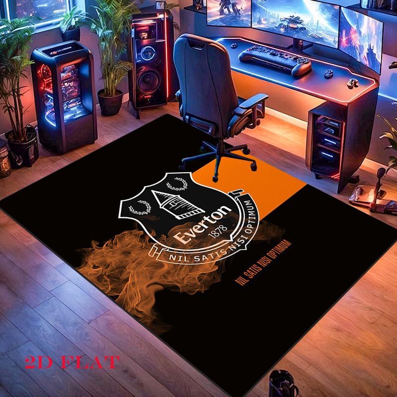 The Toffees logo Carpet Rug for Living Room Bedroom Home Sofa Decoration,Kids play Nonslip Floor Mat