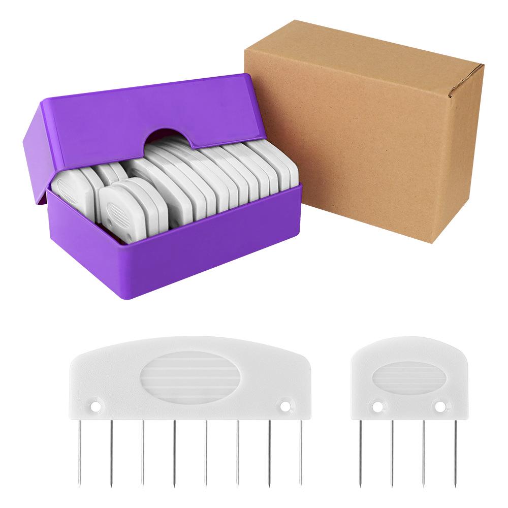 Lavender Purple Knitting Shaping Pins for Shawl and Scarf DIY