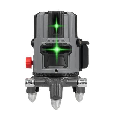 Portable 5 Lines Laser Level Professional Laser Level Green Beam 3 Degrees  Self Leveling Multi-function