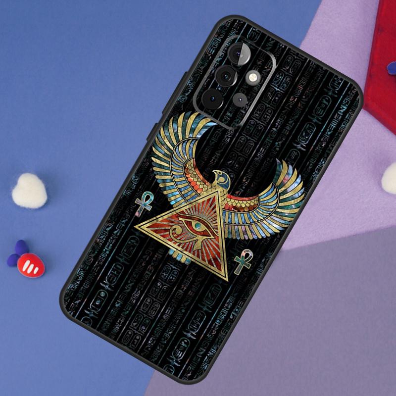 Egyptian Eye Of Horus Case For Samsung Galaxy A13 A16 A26 A36 A56 A06 A55 A35 A15 A54 A34 A14 A53 A12 A22 A32 A52