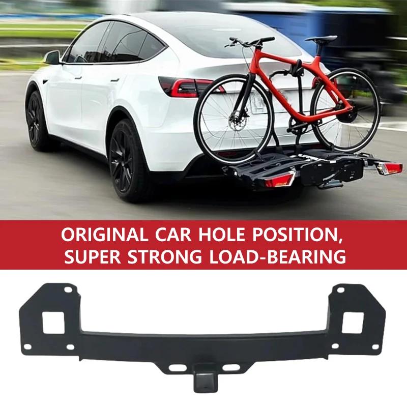 Car Trailer Hitch For Tesla Model Y Juniper 2025-2025 Manganese Steel Trailer Bar Bike Carrier Strong Heavy - Duty Towing Hitch