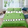 Abstract Duvet Cover Set, Alligator Skin African Animal Crocodile Quilt Cover, 3 Piece Bedding Set With Pillow Shams, Full Size
