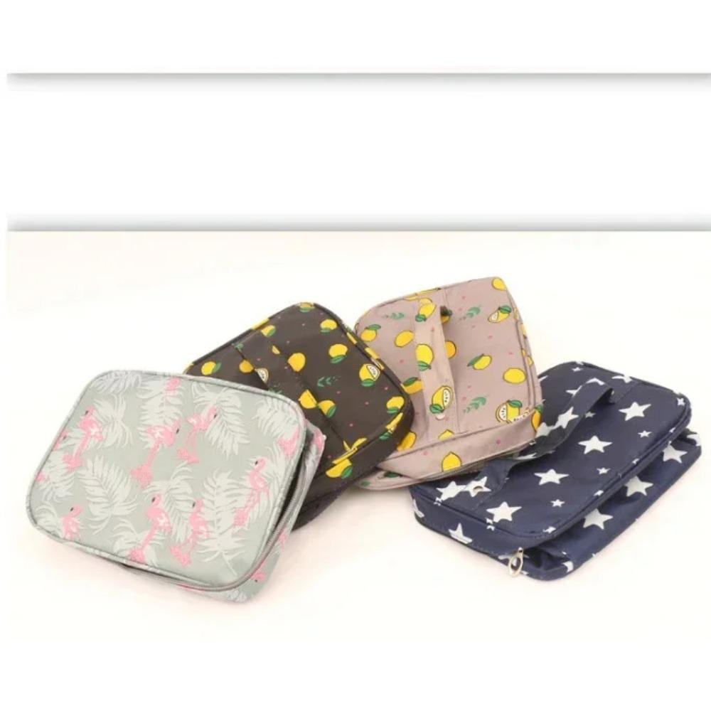 Travel Makeup Bag Waterproof Portable Women's Cosmetic Bag Large Capacity Toilet Storage Cosmetic Box Zipper Washing Beauty Bag