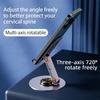 Aluminum Mobile Phone Holder 360° Rotating Desktop Phone Stand Support Folding Universal iPad Tablet Stable Anti-Slip Bracket