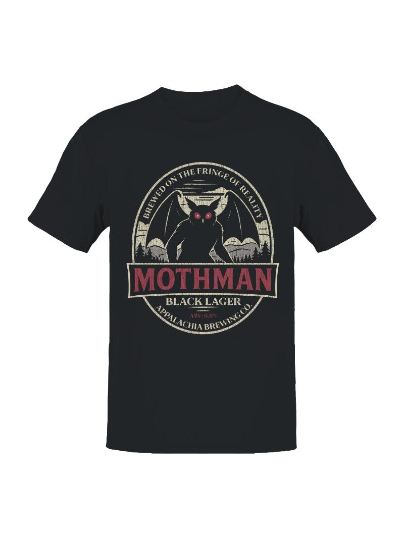 

Mothman Black Lager 6.6_ Brew Men s T-shirt High-end Luxury Is for Both Men and Women Top Y2k 2025 Summer 4XL