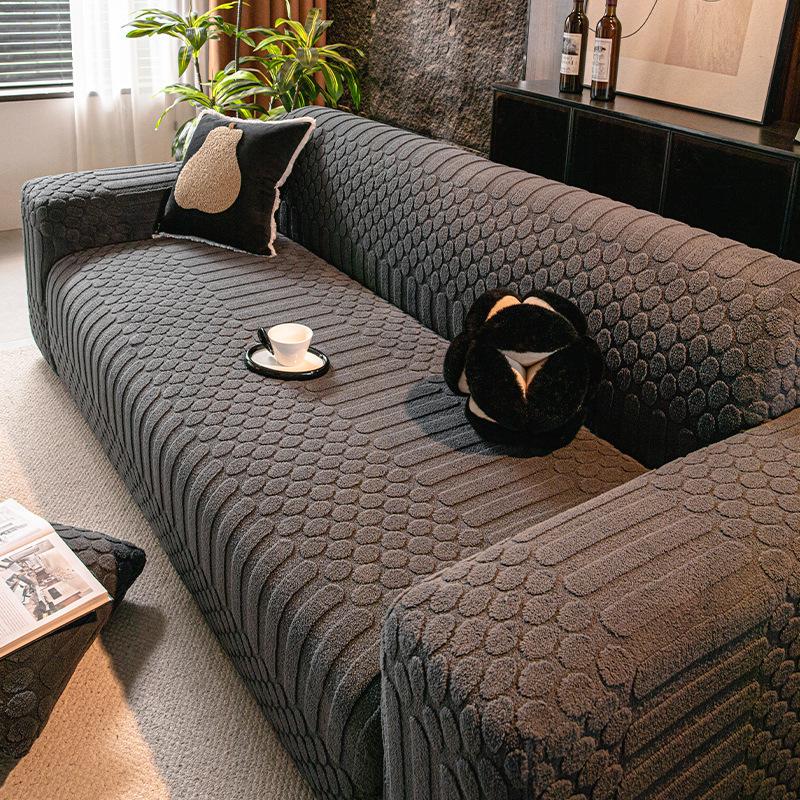 

Новый Осенне-Зимний Эластичный Чехол для Дивана Полный Защитный Чехол Цельный Противоскользящий и Защищающий от Царапин Кошек Кожаный Чехол-Подушка для Дивана 45 * 45cm