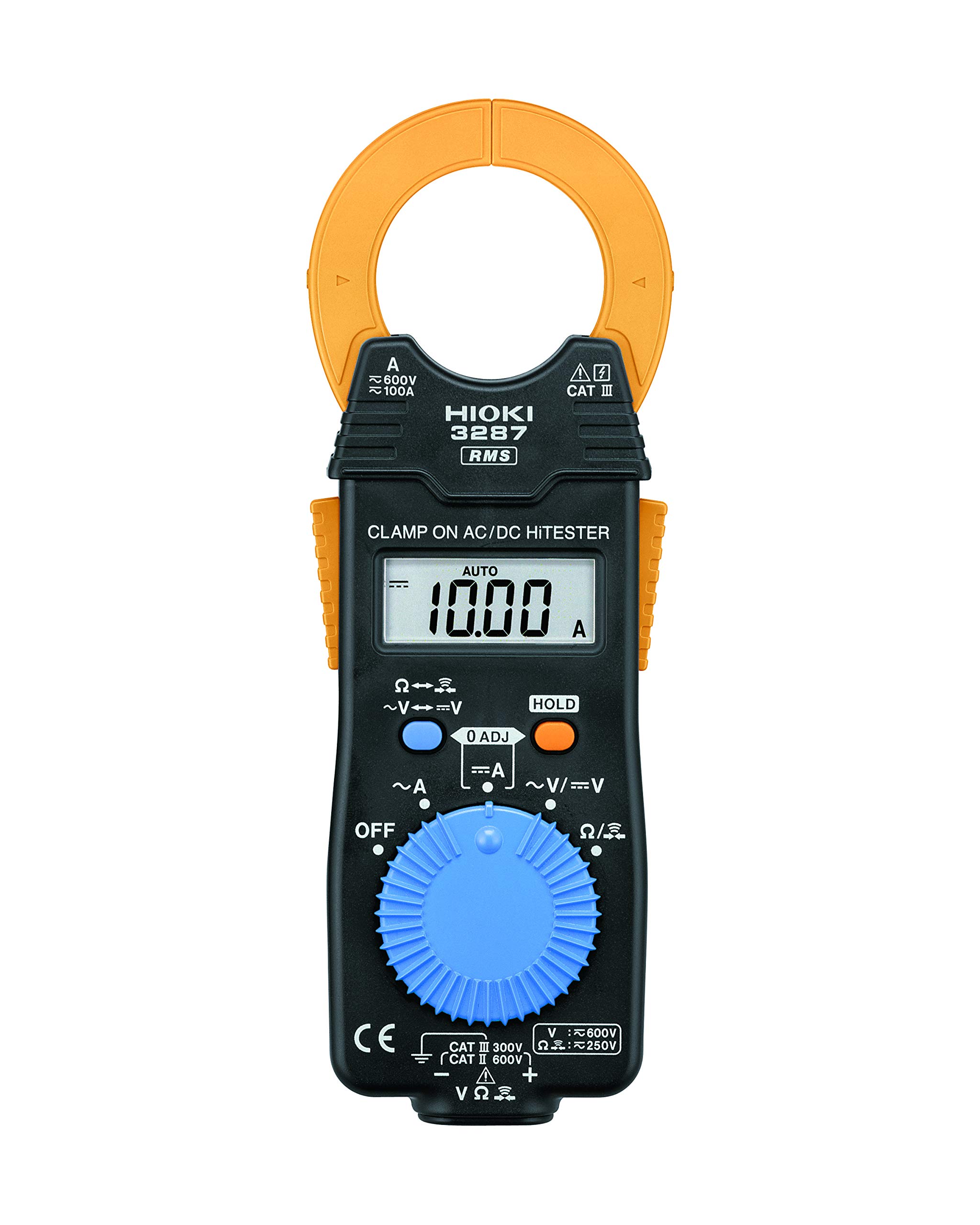 

HIOKI Hioki 3287 Meter Clamp High Tester Current Voltage Resistance Continuity Compact Made in Japan (Clamp Tester) Clamp-on AC/DC AC/DC AC/DC