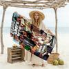 Grand Theft Auto Customized Name Beach Towel Quick-Dry Soft Microfiber Portable for SwimmingBeachCamping Travel Beach AccessoriesGym