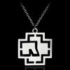 Band Peripheral Rammstein Band Style Hollow Men's Necklace