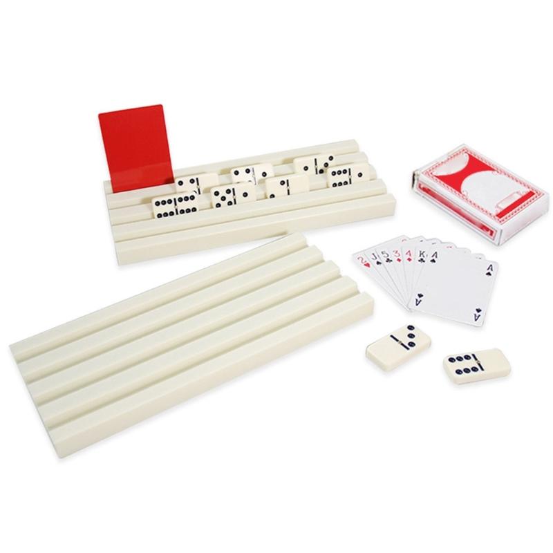 Dominoes Holder Storage Rack NonSlip Dominoes Bracket Display Stand Dominoes Trays Holder Organizers Easy to Use